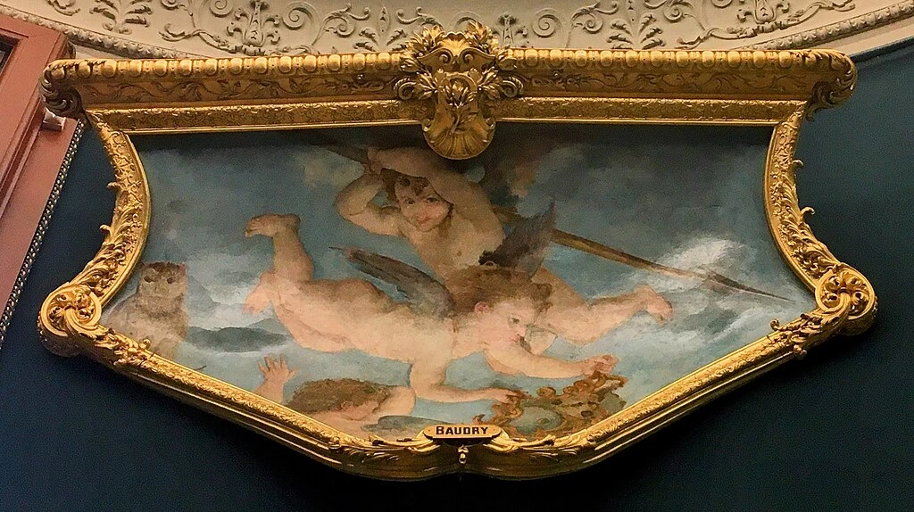 Paul Baudry - Attributi di Minerva, castello di Chantilly